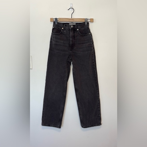Everlane the way high Jean crop , sz 23 - Picture 3 of 10